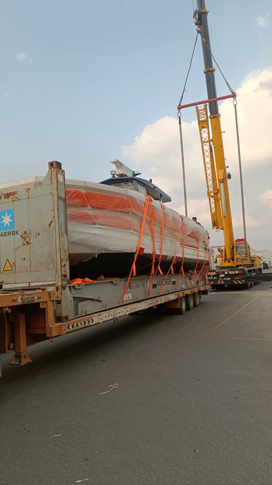 TideMaster Cat 38 Arrives in Dubai - Catamaran Delivery UAE